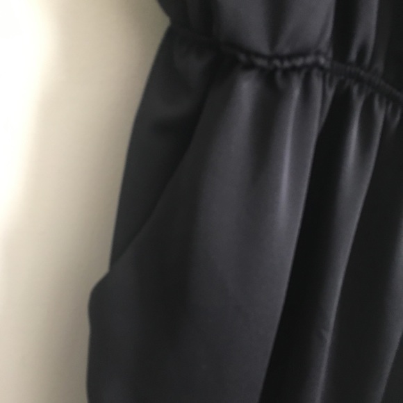 Beau Tissu | Black Jumpsuit Open Back Large - Picture 2 of 3